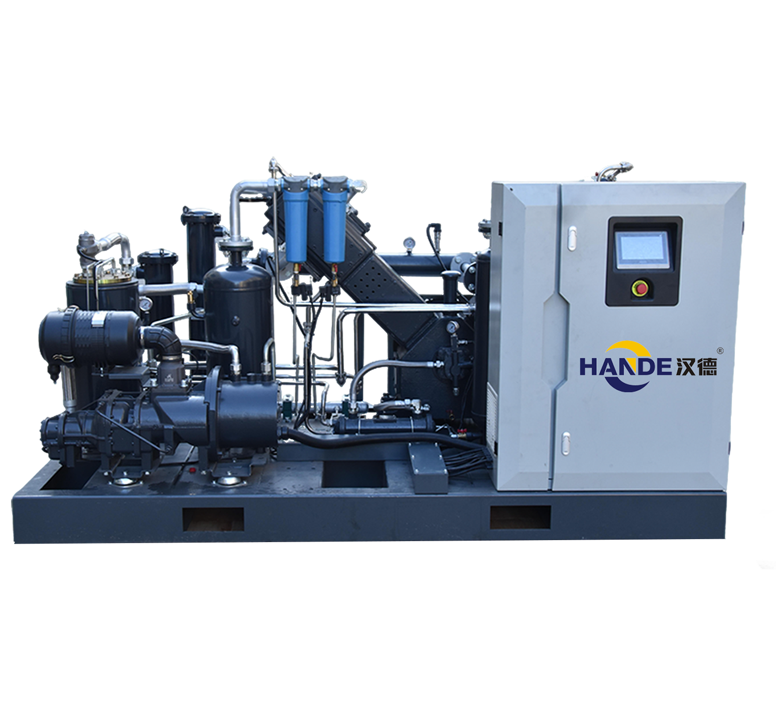 螺杆活塞串联中压机